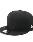 別注 ニューエラ 9FIFTY/ CLOTH STRAP METAL FLAG LOGO ブラック