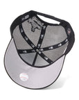 別注 ニューエラ 9FORTY A-FRAME TRUCKER ALL OVER CWSブラック