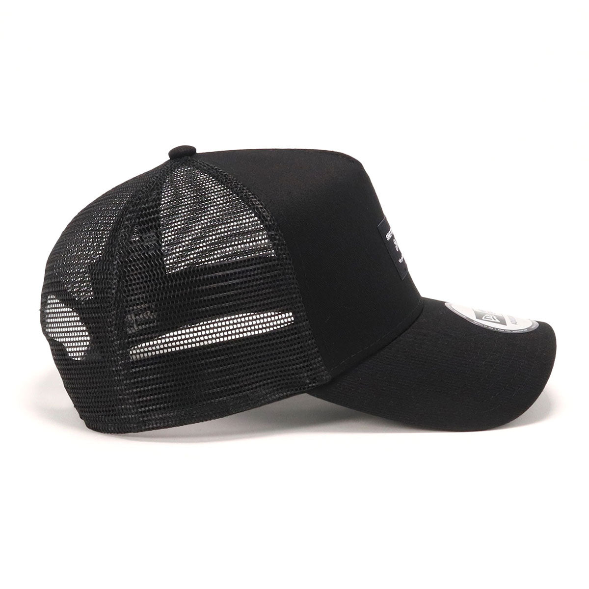 ニューエラ 9FORTY A-FRAME TRUCKER BLACK PATCH ブラック