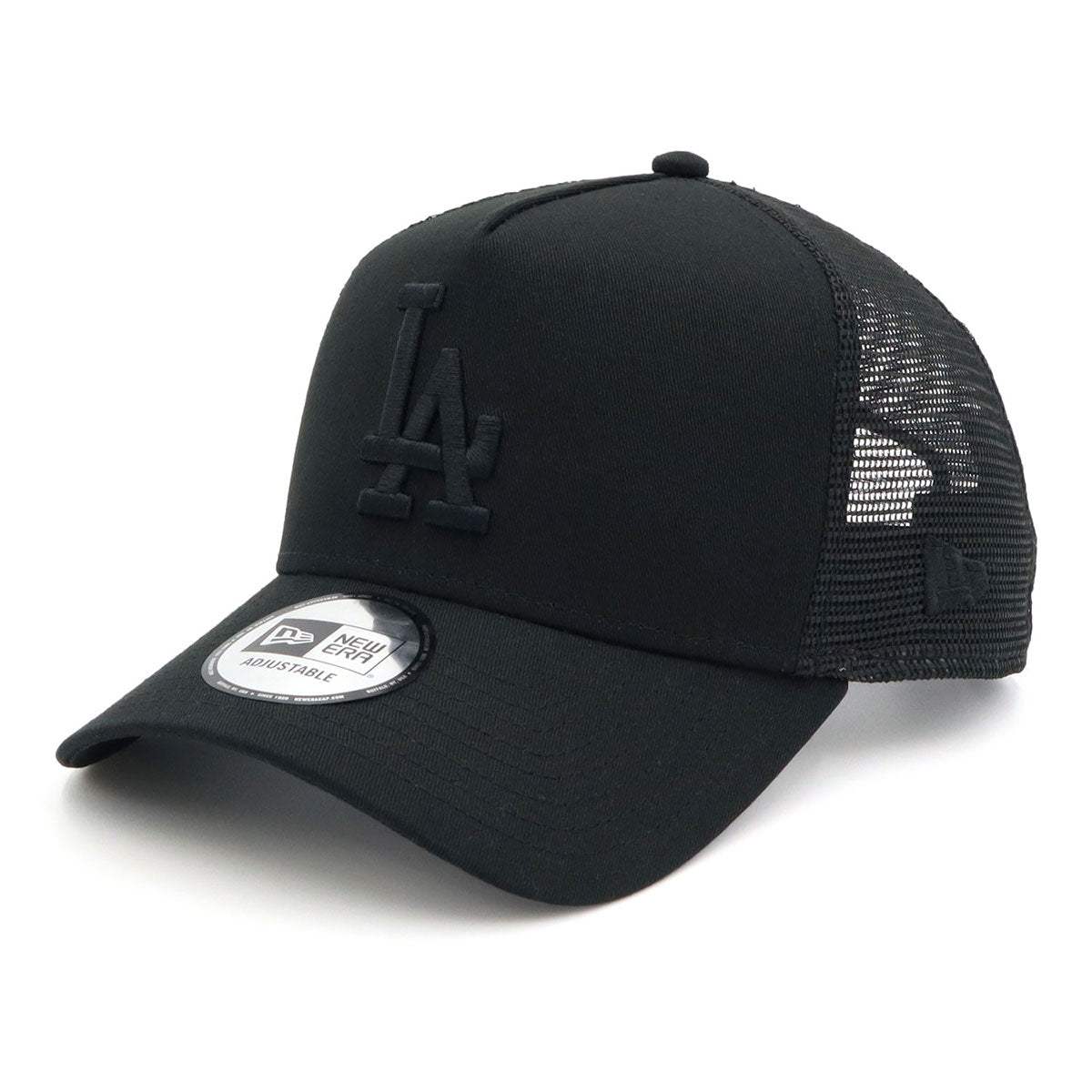 ニューエラ キャップ 9FORTY A-FRAME TRUCKER LAブラック