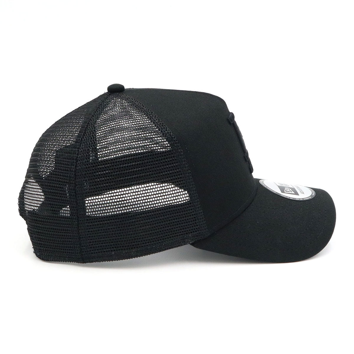 ニューエラ キャップ 9FORTY A-FRAME TRUCKER LAブラック