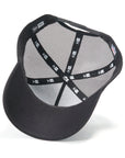 ニューエラ 9FORTY A-FRAME TRUCKER ブラック/メタリックシルバー