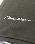 ニューエラ 9TWENTY / CLOTH STRAP / LONG VISOR HANDWRITTEN LOGO ダスティチャコール