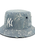 ニューエラ BUCKET-01 SPLASH PAINT DENIM NYウォッシュドデニム