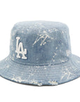 ニューエラ BUCKET-01 SPLASH PAINT DENIM LAウォッシュドデニム