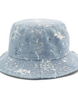 ニューエラ BUCKET-01 SPLASH PAINT DENIM LAウォッシュドデニム